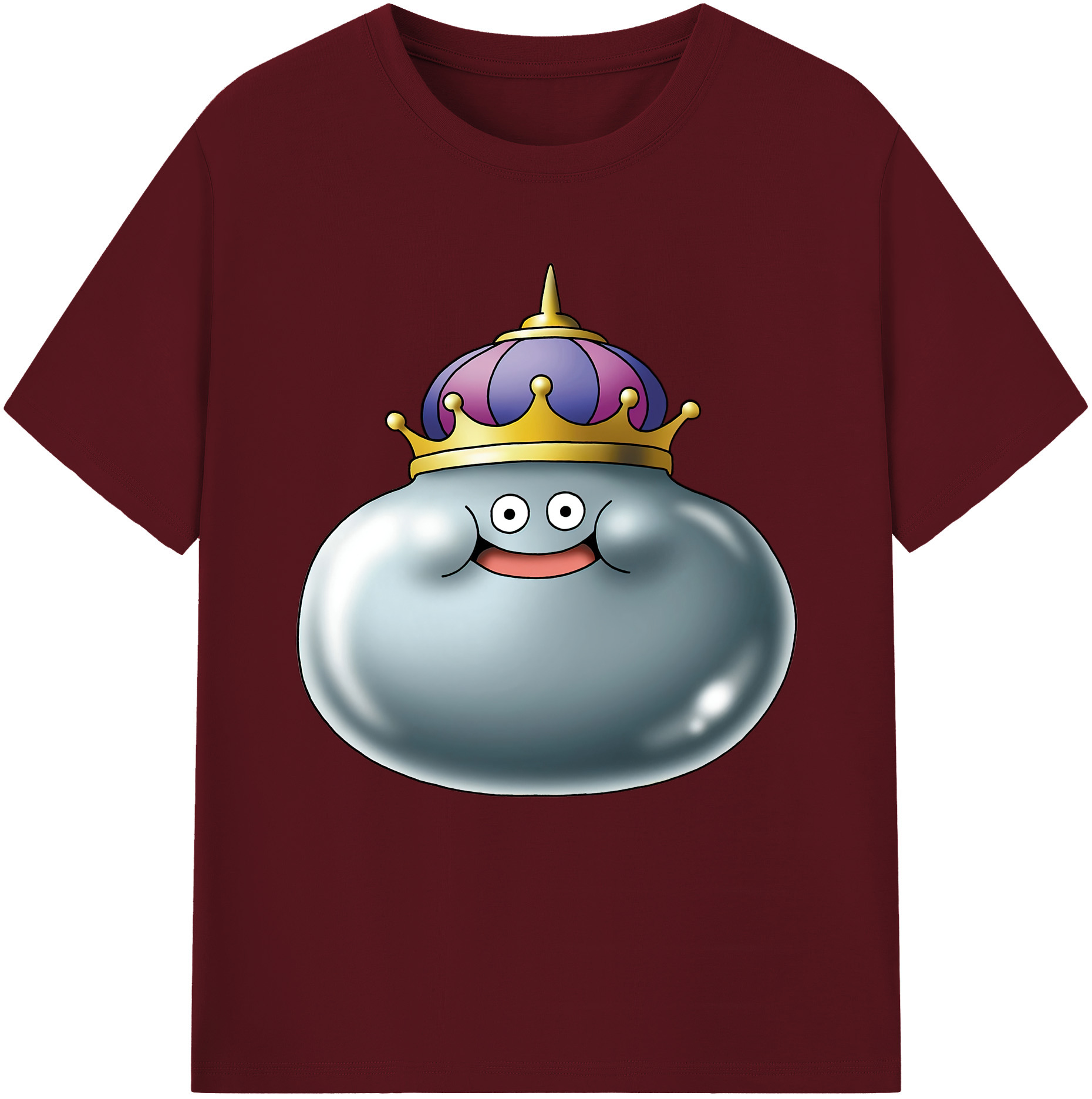 （画像用） ドラゴンクエスト Doragon Kuesuto Dragon Quest 綿100％半袖Tシャツ（フロントプリント）